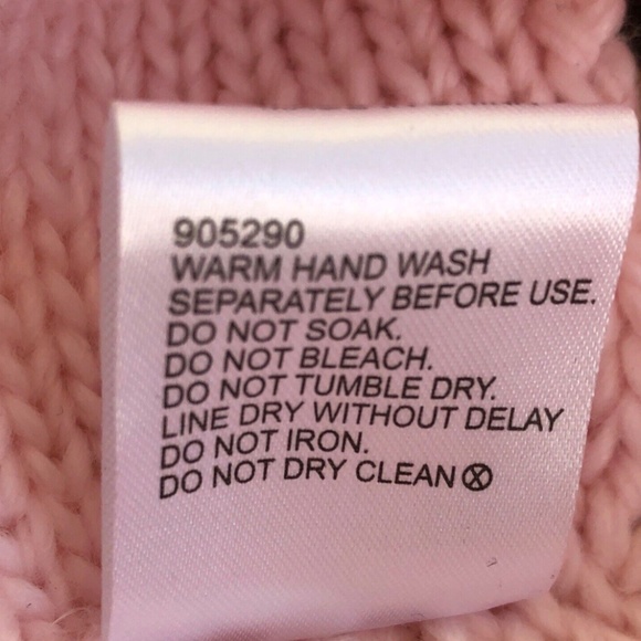 Knit winter headband headwrap women's pink braid black sparkle Ed-it-ed NWT x2 - Picture 7 of 9